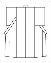 Kimono design template